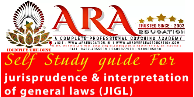 CS Executive Jurisprudence Interpretation General Laws Notes Free Download ARA EDUCATION